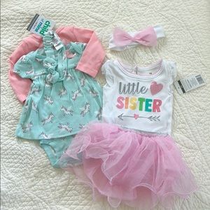 Newborn Dress/Tutu Bundle (girl)